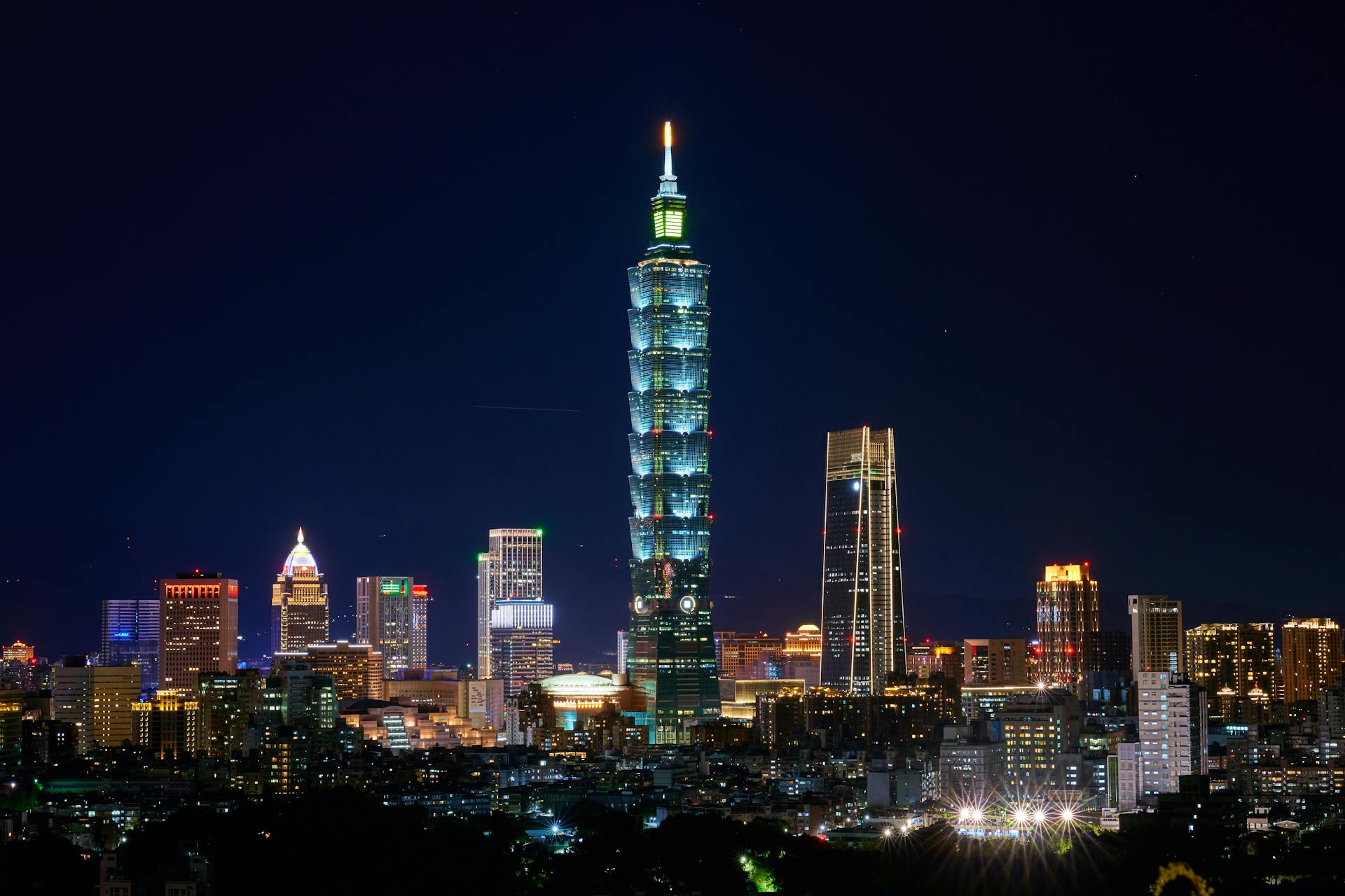 Taipei 101 at Night