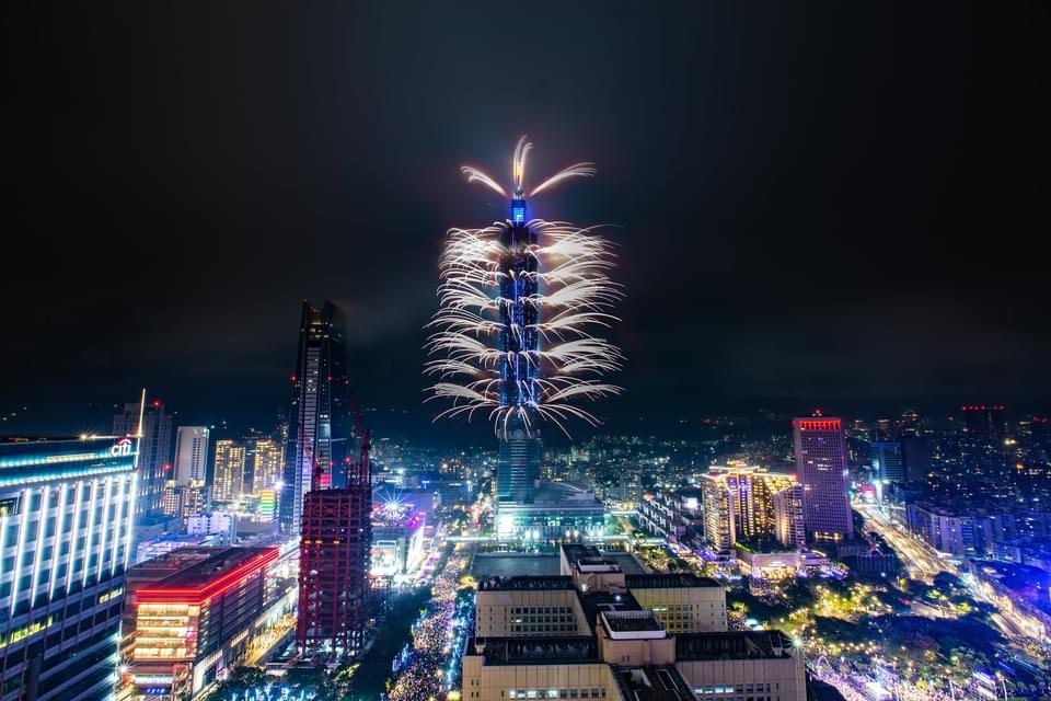 Taipei 101's New Year’s Eve fireworks