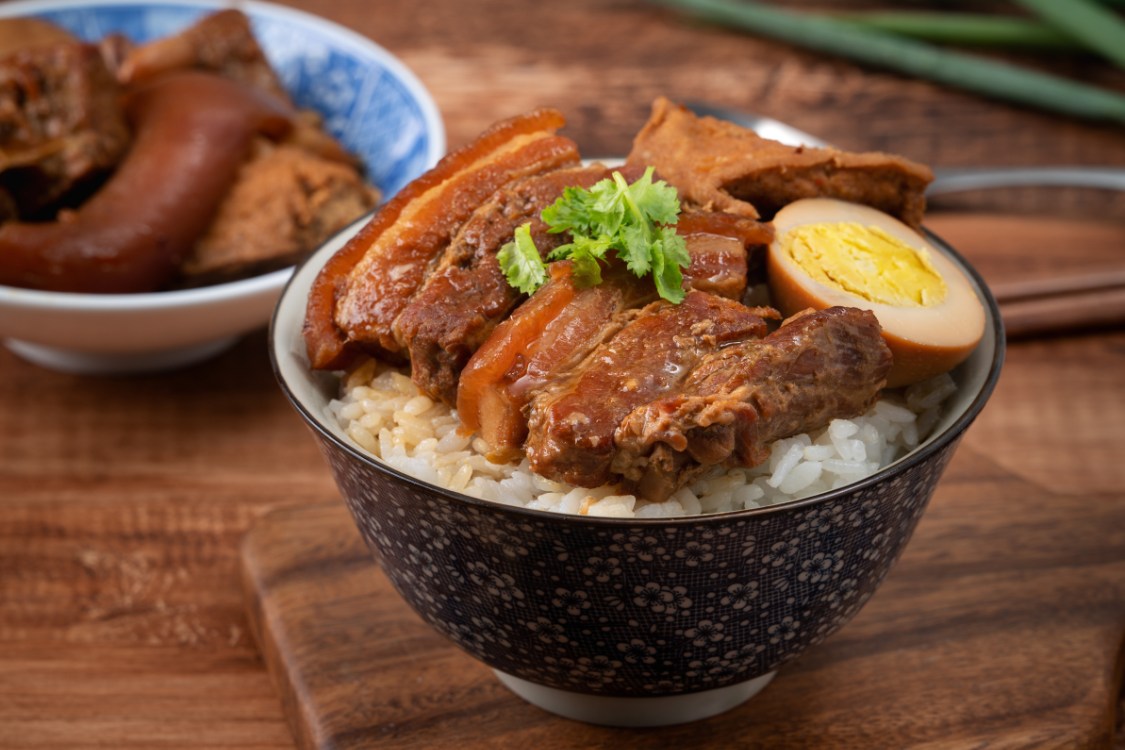 Lu Rou Fan / Braised Pork Rice (滷肉飯)