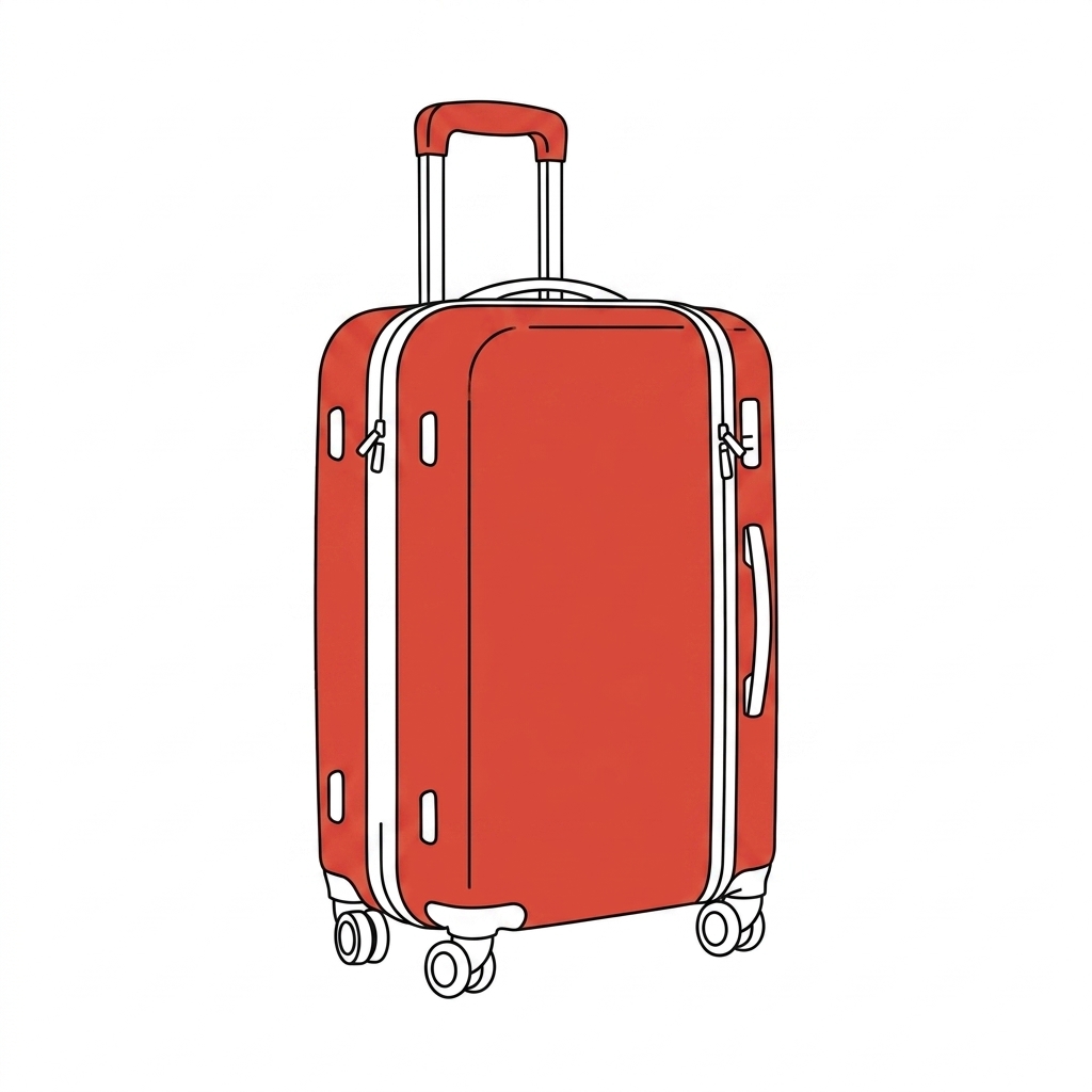 Suitcase illustration